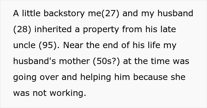 Monster-In-Law Refuses To Move Out Of House Couple Inherited, They’re Dumbfounded