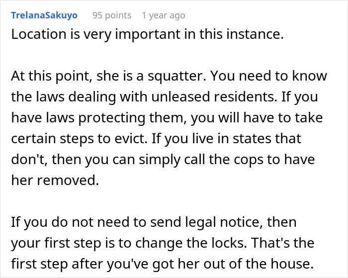 Monster-In-Law Refuses To Move Out Of House Couple Inherited, They’re Dumbfounded