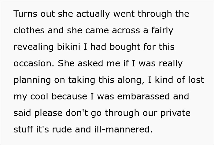 Muslim Monster-In-Law Spots Bikini In DIL’s Honeymoon Luggage, Complains, DIL Lets Her Have It
