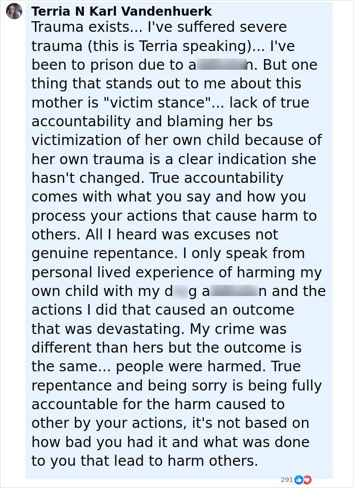 Mom Who Anonymously Sent Daughter Lewd Texts For A Year Shared Tearful Message Before Sentencing