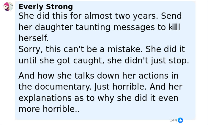 Mom Who Anonymously Sent Daughter Lewd Texts For A Year Shared Tearful Message Before Sentencing
