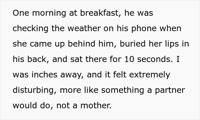 Woman Can’t Take Boyfriend Being Affectionate With His Mom: “Am I Overthinking This?”