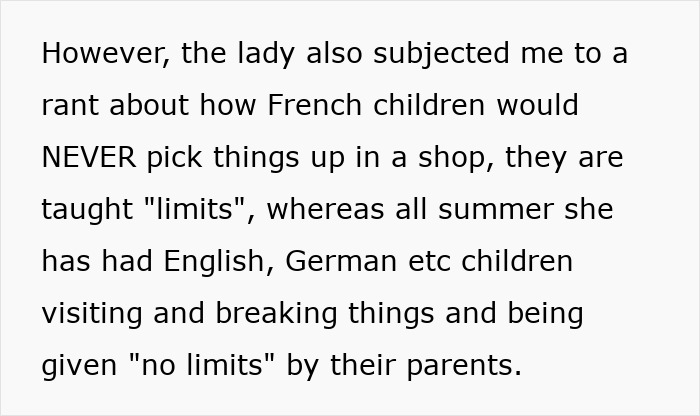 “She Has Just Lost Patience”: British Woman Lectured On Parenting By French Shop Owner On Holiday