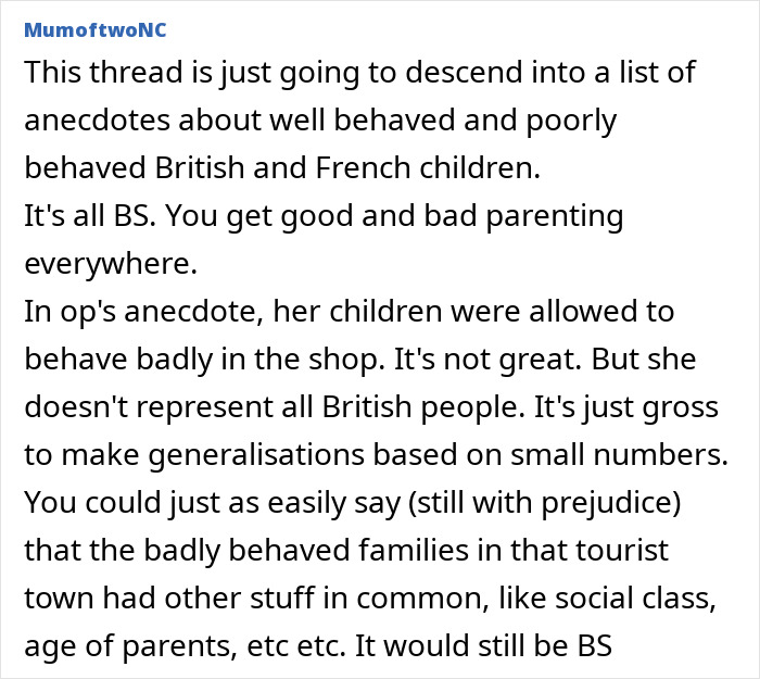 “She Has Just Lost Patience”: British Woman Lectured On Parenting By French Shop Owner On Holiday