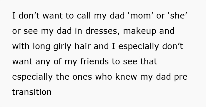 Dad Turned Trans Demands Kids Call Him “Mom”, 18YO Son Says It’s Wrecking His Life