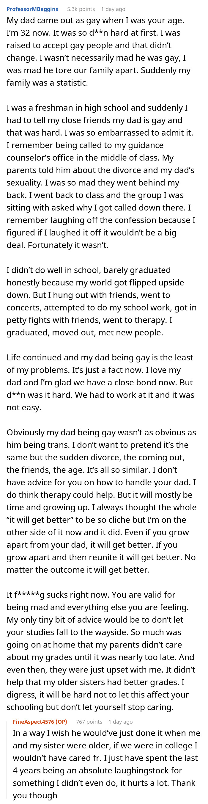 Dad Turned Trans Demands Kids Call Him “Mom”, 18YO Son Says It’s Wrecking His Life