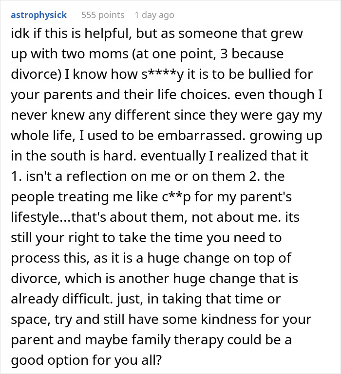 Dad Turned Trans Demands Kids Call Him “Mom”, 18YO Son Says It’s Wrecking His Life