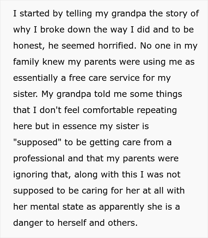18YO’s Life Revolves Around Mentally Handicapped Sister, Finally Snaps And Runs Away
