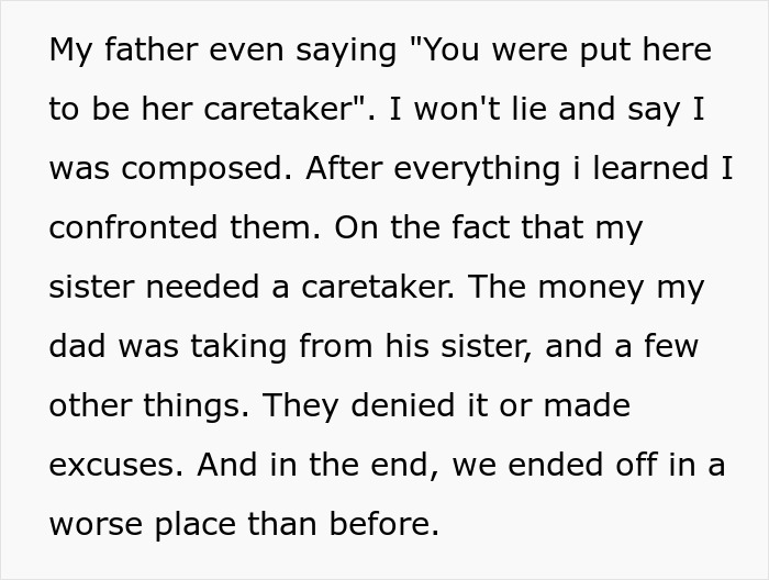 18YO’s Life Revolves Around Mentally Handicapped Sister, Finally Snaps And Runs Away