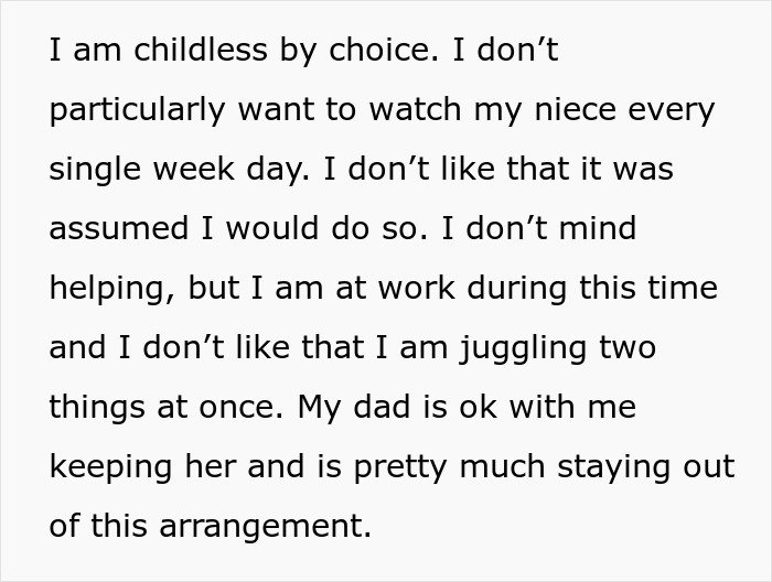 40YO Aunt Refuses To Be A Free Sitter For Couple, They Try To Guilt-Trip Her With The “Family” Card