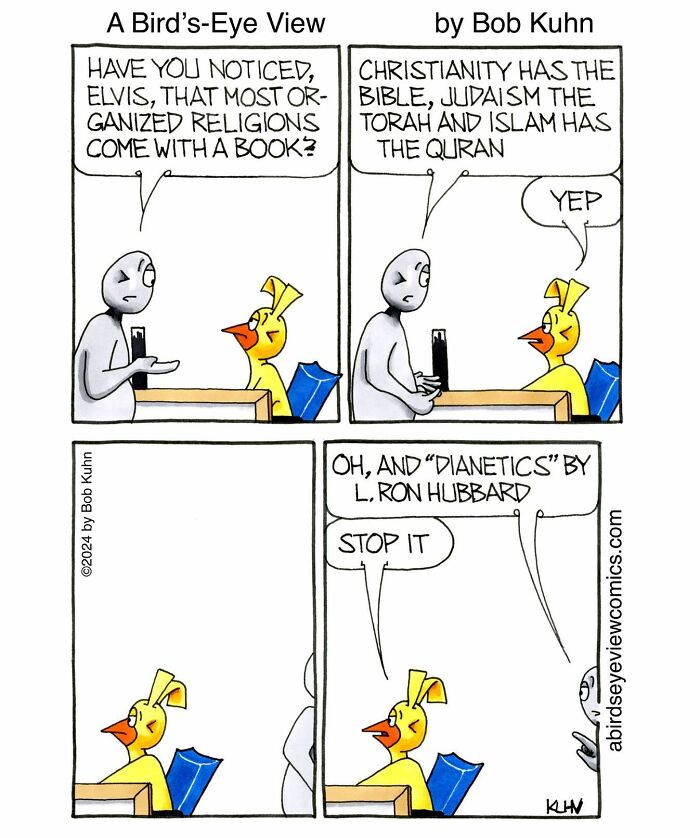 30 Funny Comics From ‘A Bird’s-Eye View’ That Nail Office Absurdity