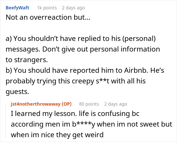 “I Googled It And My Jaw Dropped”: Airbnb Guest Receives Creepy Texts From Host