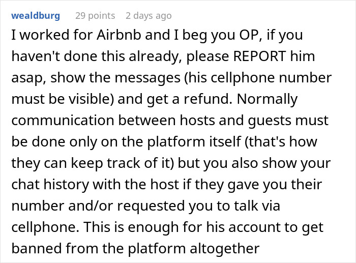 “I Googled It And My Jaw Dropped”: Airbnb Guest Receives Creepy Texts From Host
