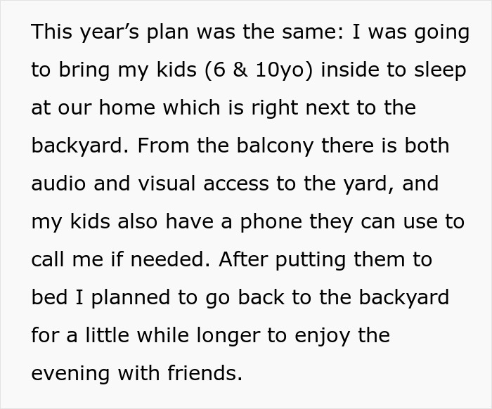“[Am I The Jerk] For Not Changing My Annual Backyard Party Plans For My Boyfriend And His Kids?”