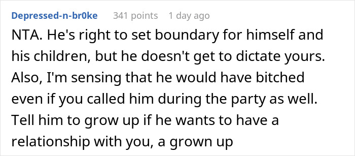 “[Am I The Jerk] For Not Changing My Annual Backyard Party Plans For My Boyfriend And His Kids?”