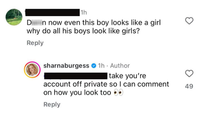 Sharna Burgess Defends Son Zane’s Look Following Backlash On Social Media