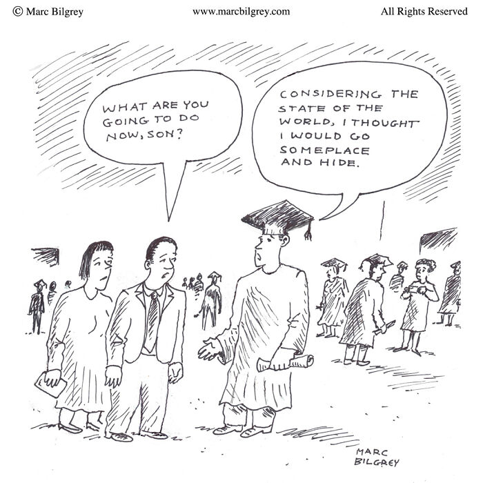 42 New One-Panel Cartoons By Marc Bilgrey That Find Humor In Life’s Little Moments
