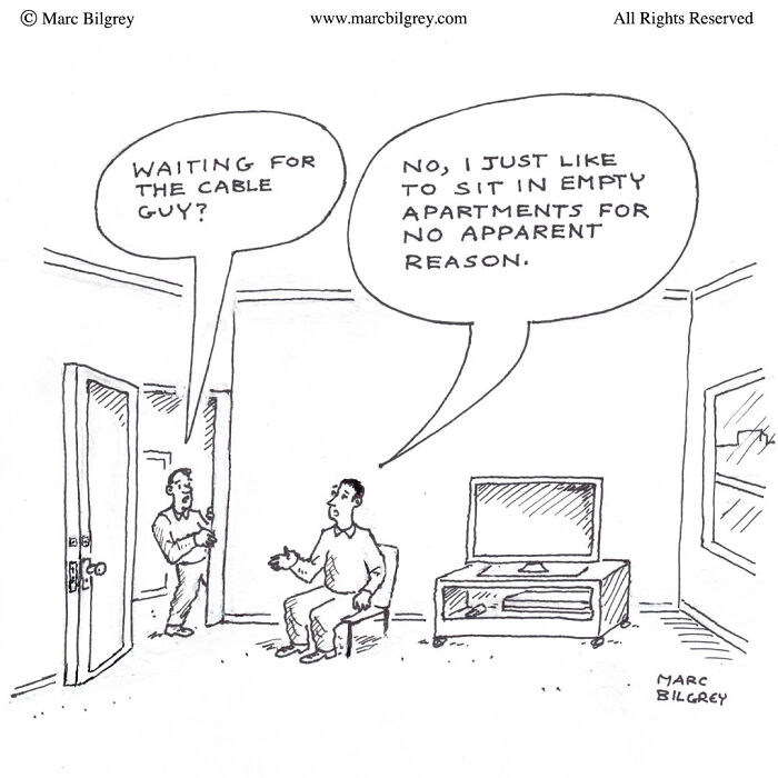 42 New One-Panel Cartoons By Marc Bilgrey That Find Humor In Life’s Little Moments