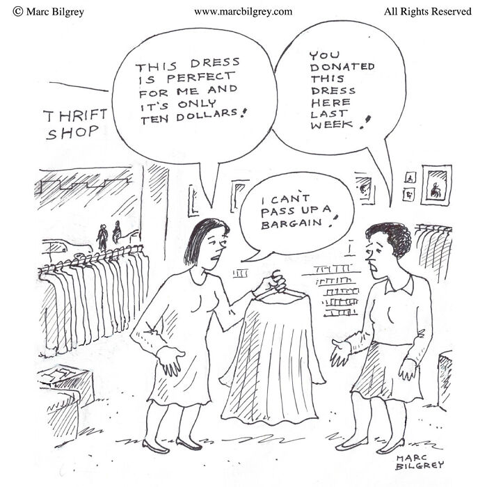 42 New One-Panel Cartoons By Marc Bilgrey That Find Humor In Life’s Little Moments