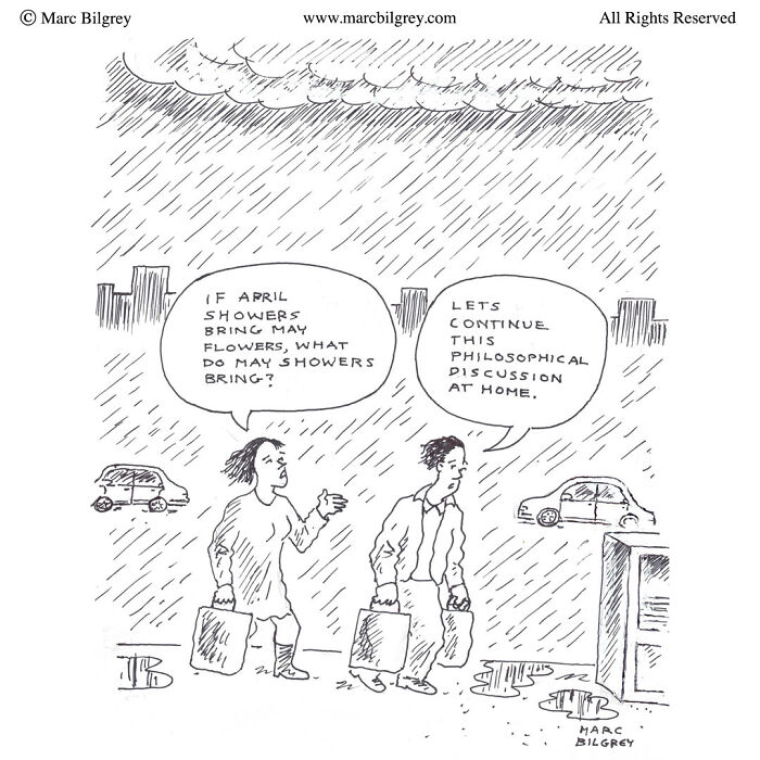 42 New One-Panel Cartoons By Marc Bilgrey That Find Humor In Life’s Little Moments