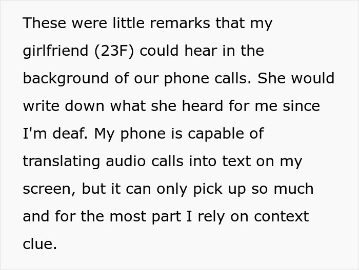 Deaf Man’s Girlfriend Helps Translate Rude Comments He Can’t Hear, He Cuts Off Friend And His Wife