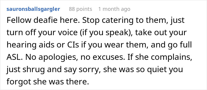 Deaf Man’s Girlfriend Helps Translate Rude Comments He Can’t Hear, He Cuts Off Friend And His Wife