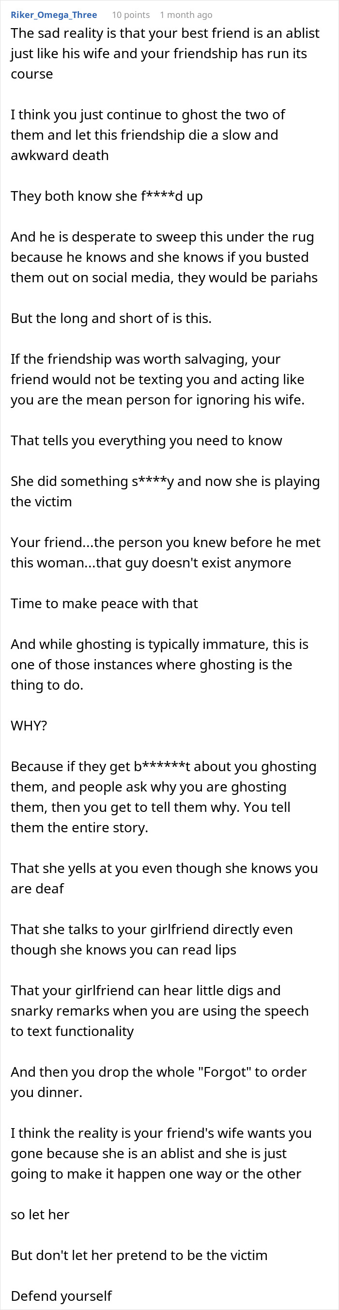 Deaf Man’s Girlfriend Helps Translate Rude Comments He Can’t Hear, He Cuts Off Friend And His Wife
