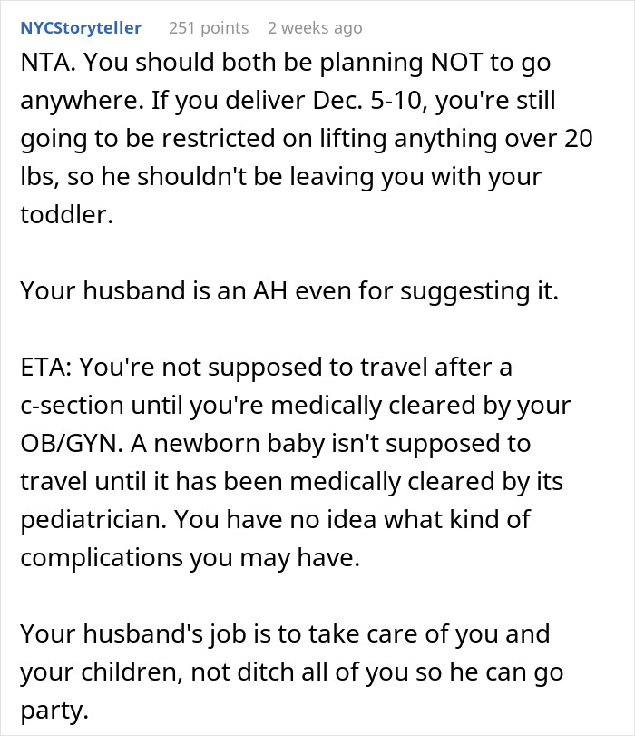 “Do I Get A Free Pass?”: Husband’s Wild Request Leaves Pregnant Wife Speechless