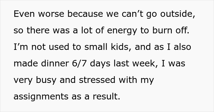 Woman Expects Cousin To Babysit Instead Of Attending School, Goes “Near Mental” When She Says No
