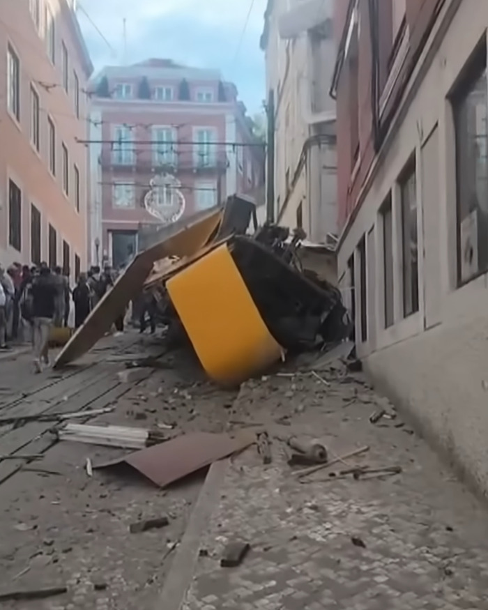 Father Feared Lost In Lisbon Crash Found Alive After Toddler Son Rescued From Wreckage