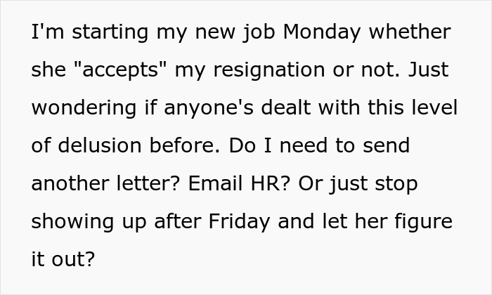 Boss Pretends She Has No Clue That Employee Resigned, “Accepts” It Only After He Gets HR Involved