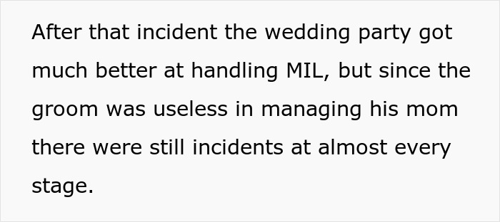 MIL Tries To Be The Center Of Attention At Son’s Wedding, Newlyweds Let Her Ruin It By Herself
