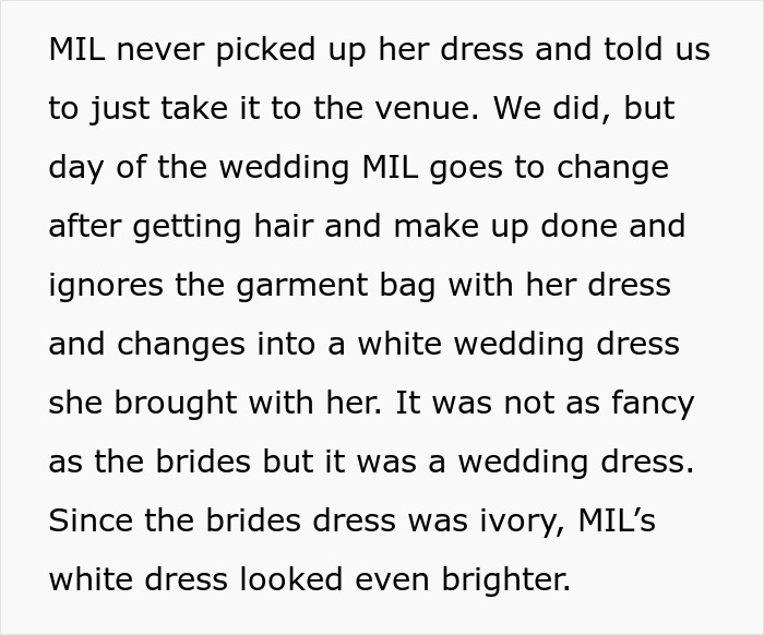 MIL Tries To Be The Center Of Attention At Son’s Wedding, Newlyweds Let Her Ruin It By Herself