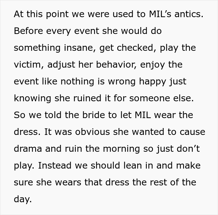 MIL Tries To Be The Center Of Attention At Son’s Wedding, Newlyweds Let Her Ruin It By Herself