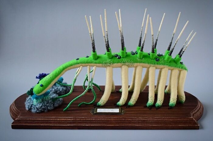 40 Handcrafted Felted Creatures By This Japanese Artist That Are Equal Parts Adorable And Strange