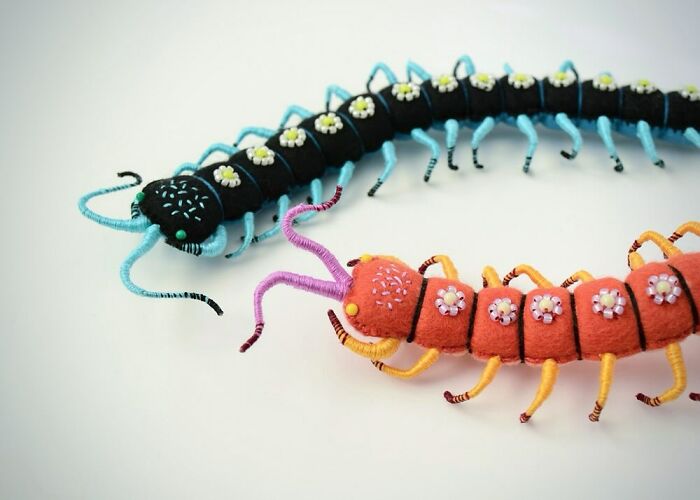 40 Handcrafted Felted Creatures By This Japanese Artist That Are Equal Parts Adorable And Strange