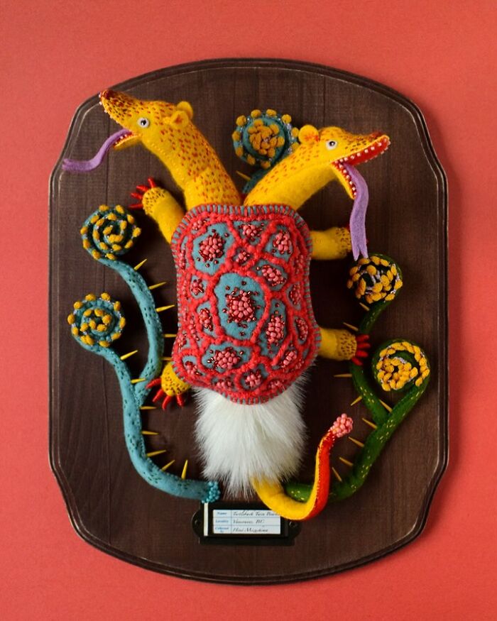40 Handcrafted Felted Creatures By This Japanese Artist That Are Equal Parts Adorable And Strange