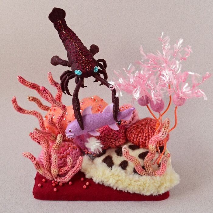 40 Handcrafted Felted Creatures By This Japanese Artist That Are Equal Parts Adorable And Strange