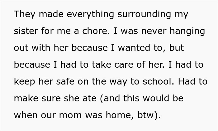 19YO Forced To Be A Parent To Little Sis, Irked As It&#8217;s Not Expected From Her Brother Too