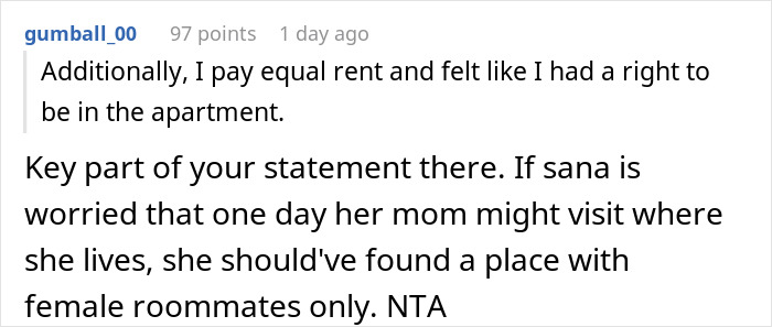 &#8220;AITA For Refusing To Leave My Apartment Because Of My Muslim Roommate&#8217;s Conservative Mom?&#8221;