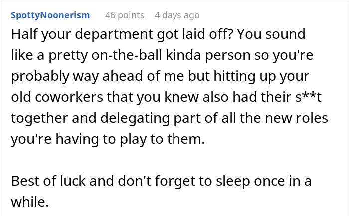 Person Told They’re Replaceable Gets Fired, Company Realizes They’re Not That Easy To Replace