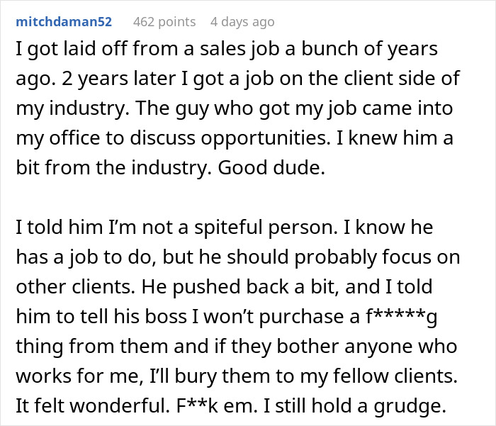 Person Told They’re Replaceable Gets Fired, Company Realizes They’re Not That Easy To Replace