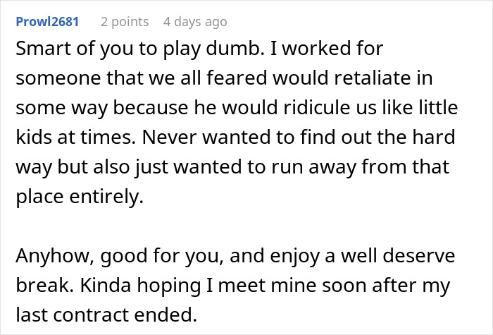 Person Told They’re Replaceable Gets Fired, Company Realizes They’re Not That Easy To Replace