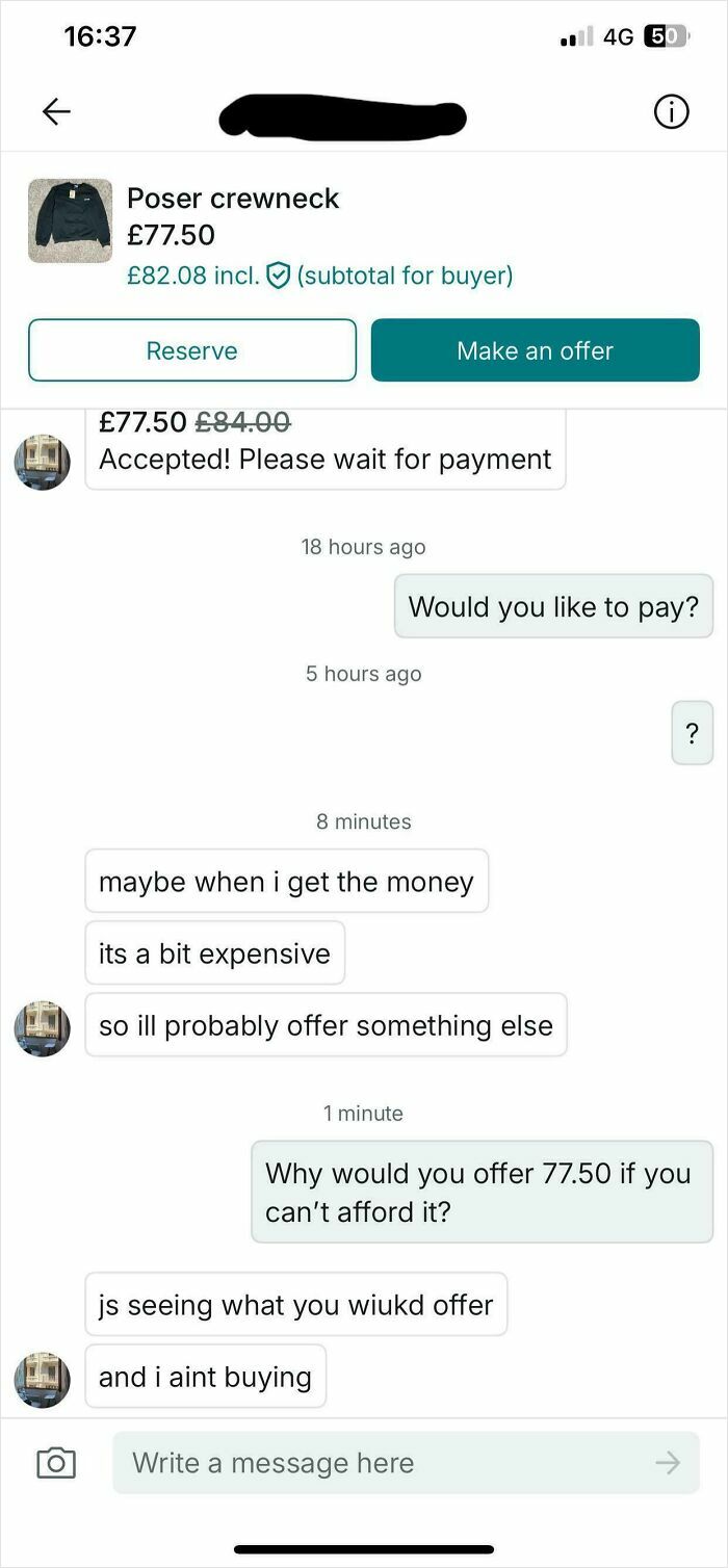 “Am I The Vinted Idiot?”: 80 Unhinged Vinted Posts That Had People Doing A Second Take