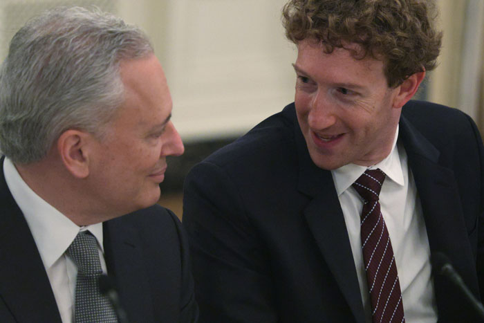 Mark Zuckerberg’s Embarrassing Hot Mic Moment With Donald Trump Sparks Buzz