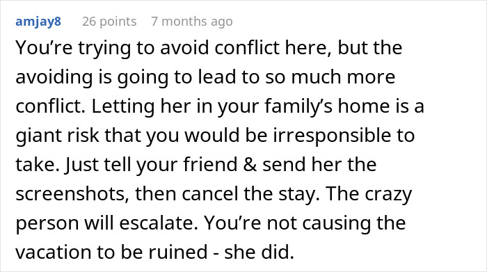 Woman Considers Canceling Friend’s Holiday Booking After Getting Harassed By Her Bro’s GF