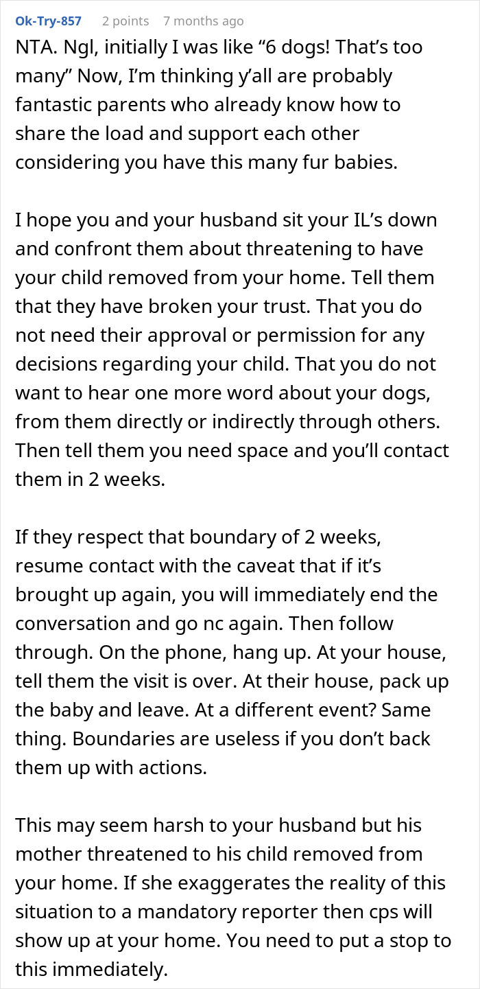 Person Loses Sleep Over Potential CPS Call As Spouse&#8217;s Parents Don’t Approve Of Dogs In The House