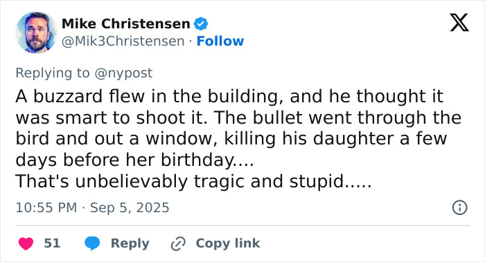 &#8220;Soul-Crushing&#8221;: Dad Mistakenly Ends Teenage Daughter&#8217;s Life While Aiming At A Bird