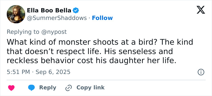 &#8220;Soul-Crushing&#8221;: Dad Mistakenly Ends Teenage Daughter&#8217;s Life While Aiming At A Bird