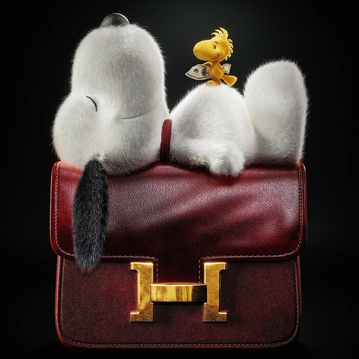 3D Artist Gives Classic Cartoons A Luxurious, Slightly Dark Makeover